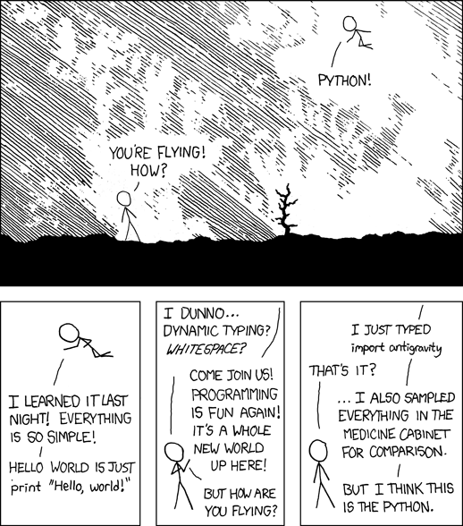 Illustration: the famous XKCD 