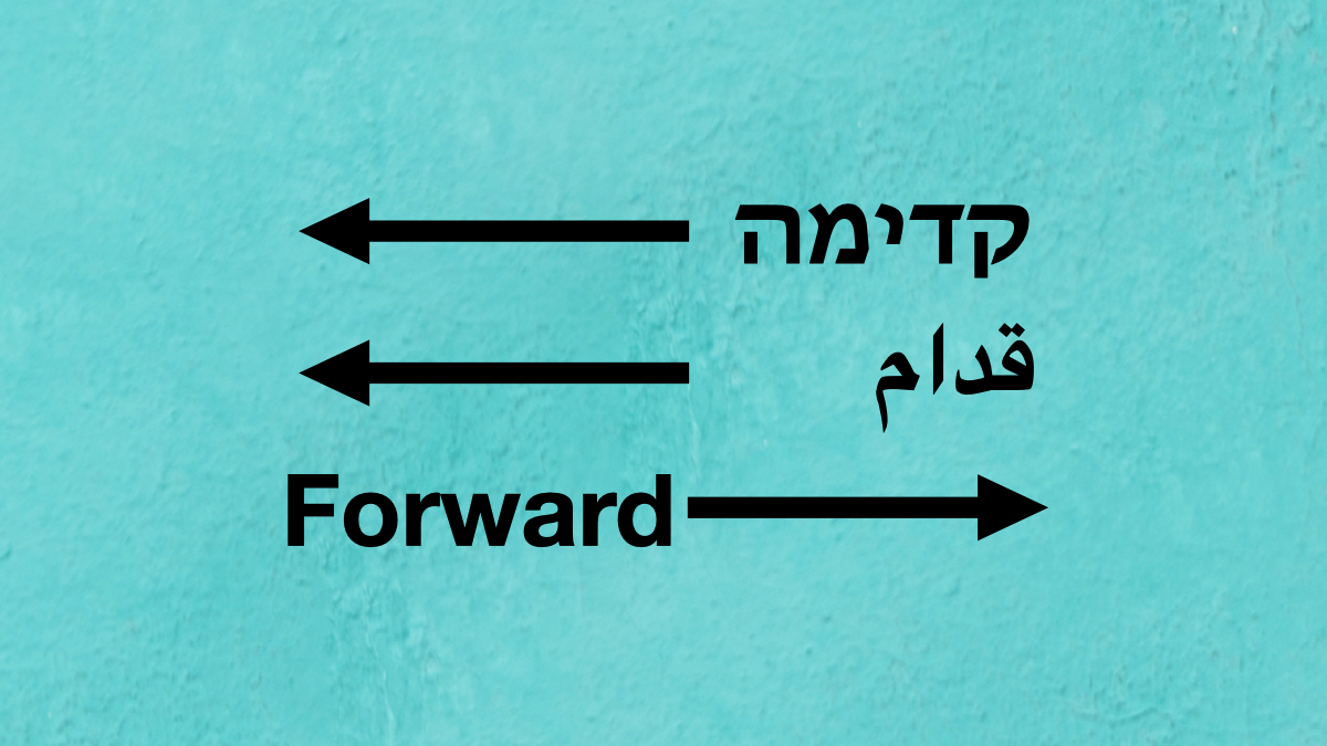 Standardizing bidirectional language support in interfaces and visualization