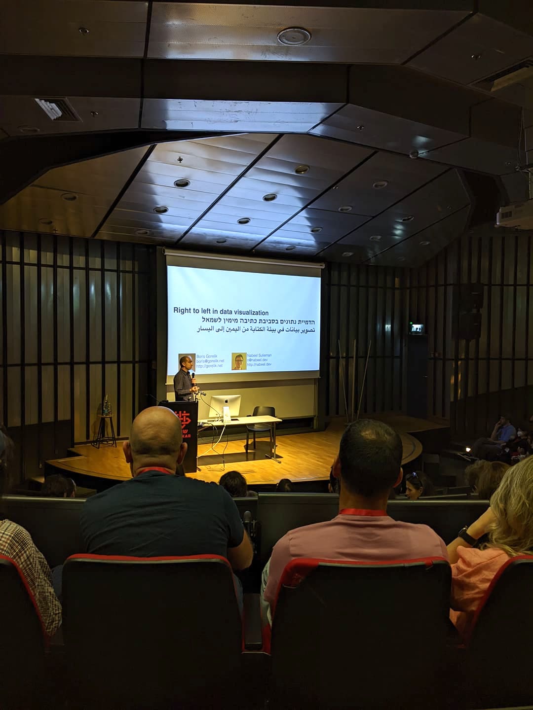 Back to in-person presentations